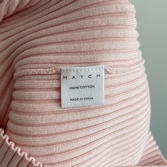 Hatch Maternity Karinna Sweater Ribbed Midi Dress - Picture 9 of 9